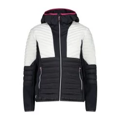 CMP WOMAN JACKET FIX HOOD HYBRID Hybridjacke Damen -Draussen Geschäft 32z4206 u423 a 1