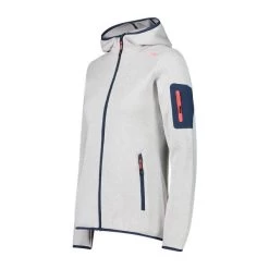CMP Knitted Melange Fleece Jacke Damen -Draussen Geschäft 3h19826 08xm c 5