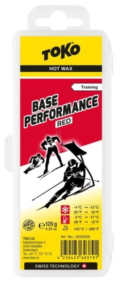 Toko Base Performance Hot Wax Red