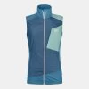 Ortovox Windbreaker Vest Damen -Draussen Geschäft 60012 55901 windbreaker vest w petrol blue b 01