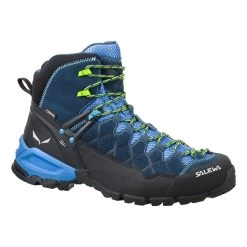 SALEWA Alp Trainer Mid GTX Bergschuh Herren -Draussen Geschäft 63432 dark denim 1 2