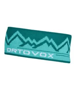 Ortovox PEAK HEADBAND Unisex -Draussen Geschäft 68036 60801 peak headband pacific green b 01