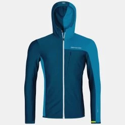 Ortovox Fleece Light Grid Hooded Jacket Bergjacke