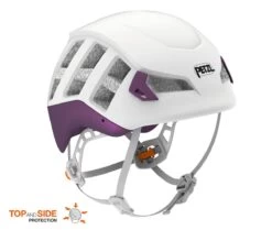 Petzl Meteor Kletterhelm -Draussen Geschäft a071aa meteor violet view 2 lowres