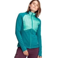 Mammut Aconcagua Light Hybrid Kapuzenjacke Damen -Draussen Geschäft aconcagua hybrid damen darkceramic2