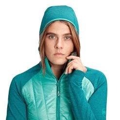 Mammut Aconcagua Light Hybrid Kapuzenjacke Damen -Draussen Geschäft aconcagua hybrid damen darkceramic3