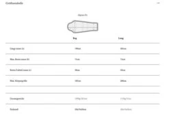 Mountain Equipment Lunar II Regular Schlafsack Damen -Draussen Geschäft bildschirmfoto 2021 07 17 um 14.56.59