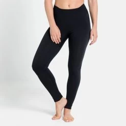 Odlo BL Bottom Long Performance Warm Eco Funktionsleggings Damen -Draussen Geschäft bl bottom long performance warm eco black 3