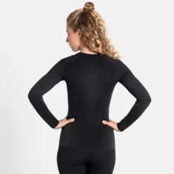 Odlo BL Top Crew Neck L/s Performan Funktionsshirt Damen -Draussen Geschäft bl top crew neck i s performan black 4