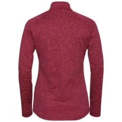Odlo 1/2 Zip SESVENNA Midlayer Oberteil Damen -Draussen Geschäft damen sesvenna half zip longsleeve winetasting melange 2