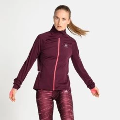 Odlo ZEROWEIGHT PRO WARM Laufjacke Damen -Draussen Geschäft damen zeroweight pro warm laufjacke winetasting 3