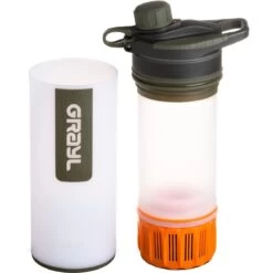 Grayl Geopress Purifyer Flasche -Draussen Geschäft grayl geopress purifier wasserfilter alpine white gry 400 orn 21 1
