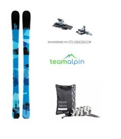 Hagan Boost Jr. Tourenset Mit Bindung ATK Pure 8 Fume Und Hybridfell