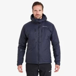 Montane Flux Jacket Bergjacke -Draussen Geschäft mflxjecl flux jacket eclipse blue 1