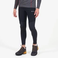 Montane Thermal Trail Tight Traillaufhose -Draussen Geschäft mthttbla thermal trail tights 2 1