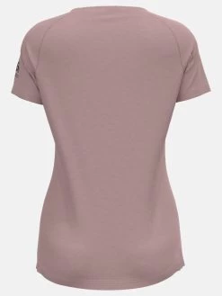 Odlo Ascent Performance Wool 130 T-Shirt Mit Talprint Damen -Draussen Geschäft odlo sport ascent pw t shirt rosa 551311 30841 1 1