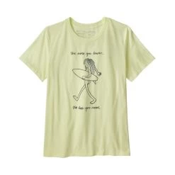 Patagonia Skinny Dip Trip Organic Crew T-Shirt Damen