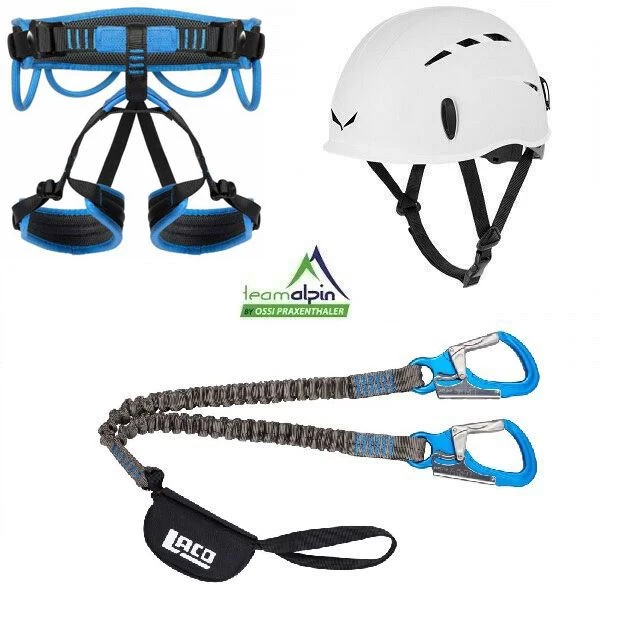 Klettersteigset LACD Ferrata Pro 2.0 + LACD Gurt Start + Helm Salewa Toxo 3.0 4 Klettersteigset LACD Ferrata Pro 2.0 + LACD Gurt Start + Helm Salewa Toxo 3.0 – Bild 2