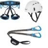 Klettersteigset LACD Via Ferrata Pro Evo 2.0 Start Gurt + Salewa Toxo Kletterhelm -Draussen Geschäft pro evo 2.0 start toxo 1 1 1 1