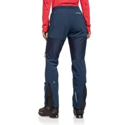 Schöffel Miara L Softshell Hose Damen -Draussen Geschäft softshell pants miara l damen navy blazer 4
