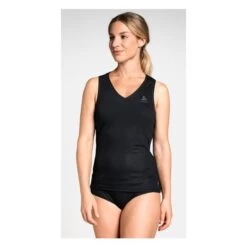 Odlo Active F-Dry Light Baselayer Unterhemd Damen -Draussen Geschäft suw top v neck singlet unterhemd damen 4