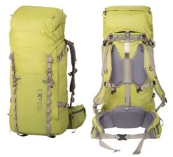 Exped Thunder 50 Rucksack 18 Exped Thunder 50 Rucksack -Draussen Geschäft thunder 50 lichen green front back 7640147764521 3